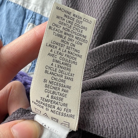 Original Penguin Grey Long Sleeve Pima Cotton Shirt Preppy Prep Unisex Large - Picture 9 of 10